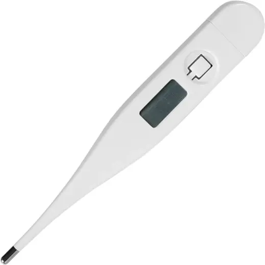 Thermometer in Transparent Box Display